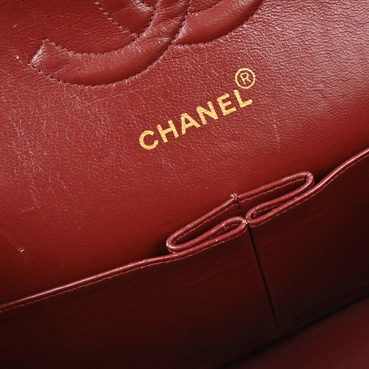 Chanel 1991-1994 Black Lambskin Medium Classic Double Flap Shoulder Bag