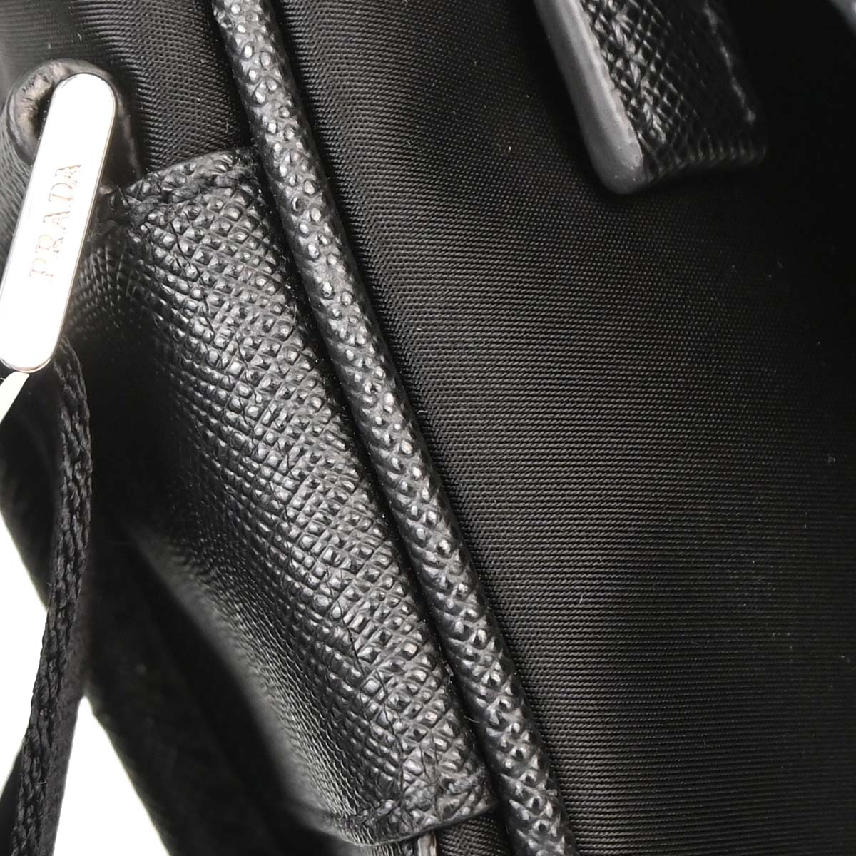 Prada * Black Nylon Shoulder Bag