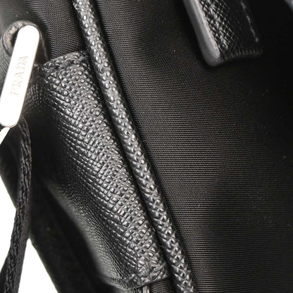 Prada * Black Nylon Shoulder Bag