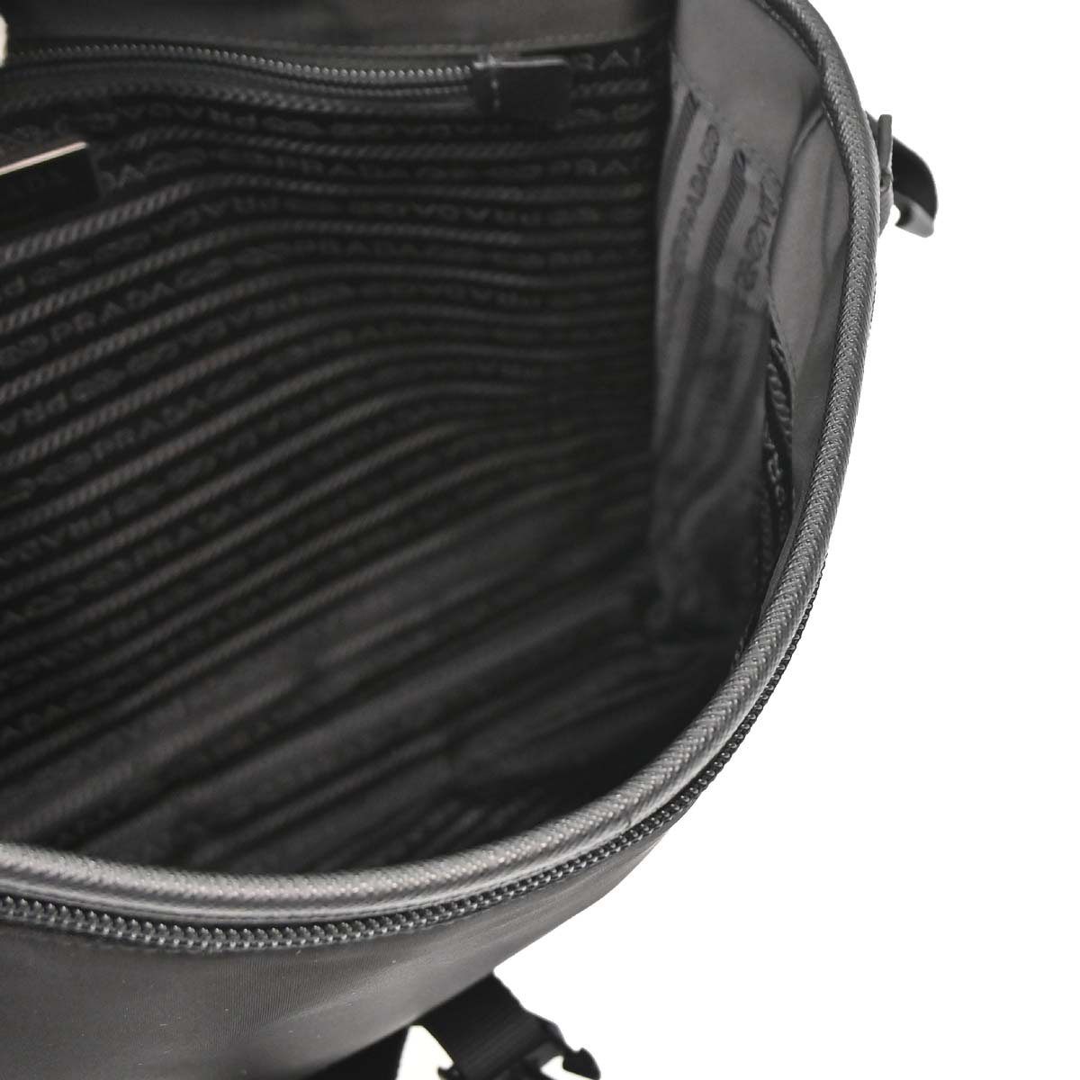 Prada * Black Nylon Shoulder Bag