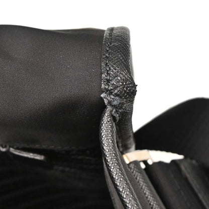 Prada * Black Nylon Shoulder Bag