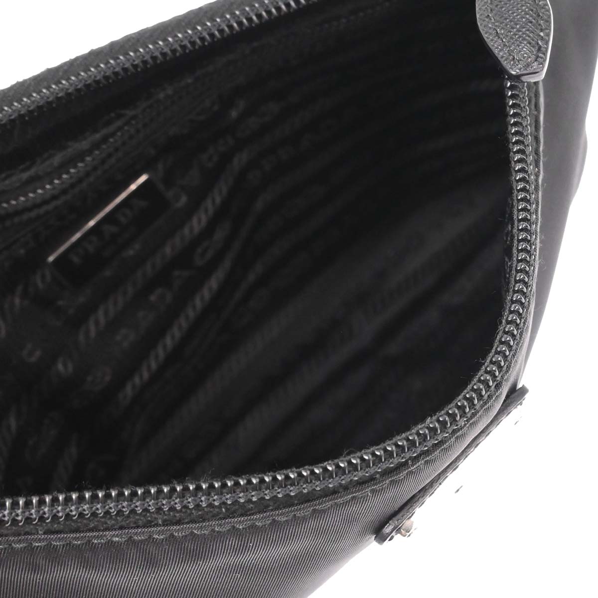 Prada Black Nylon Handbag