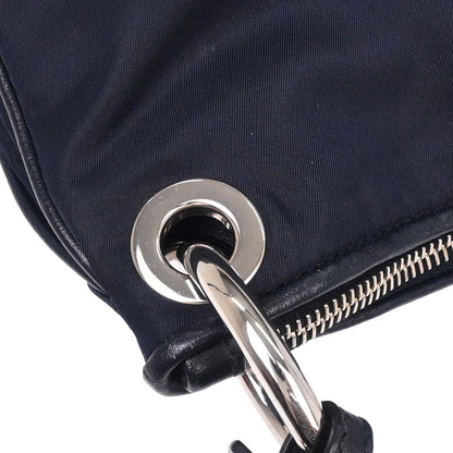 Prada Navy Nylon Handbag