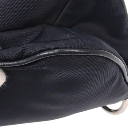Prada Navy Nylon Handbag