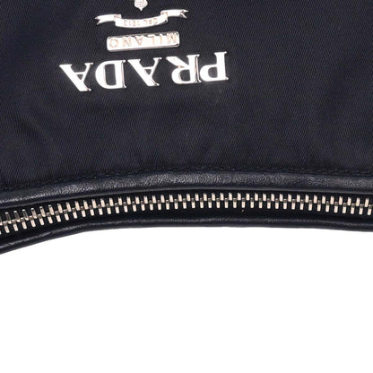 Prada Navy Nylon Handbag