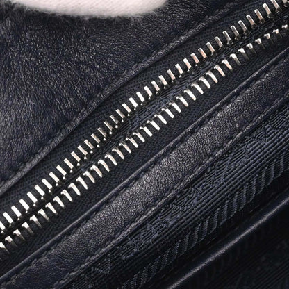 Prada Navy Nylon Handbag