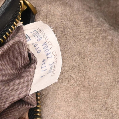 Bottega Veneta Black Lambskin Intrecciato Handbag