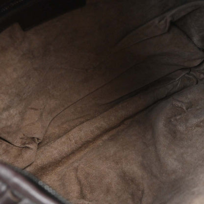 Bottega Veneta Brown Lambskin Intrecciato Hobo Handbag