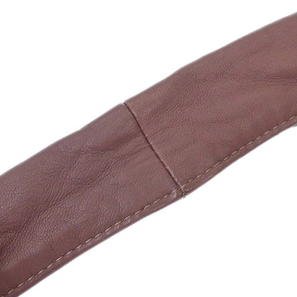 Bottega Veneta Purple Lambskin Intrecciato Hobo Handbag