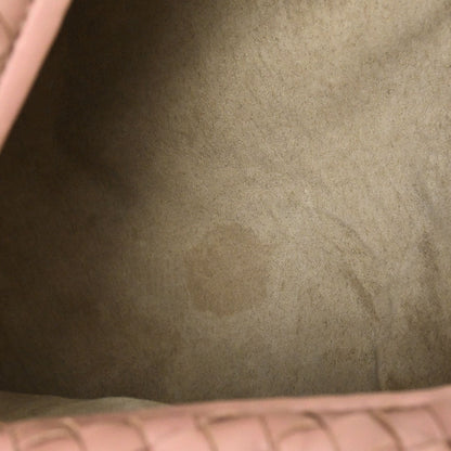 Bottega Veneta Purple Lambskin Intrecciato Hobo Handbag