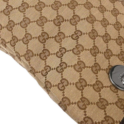 Gucci Beige Canvas GG Tote Handbag