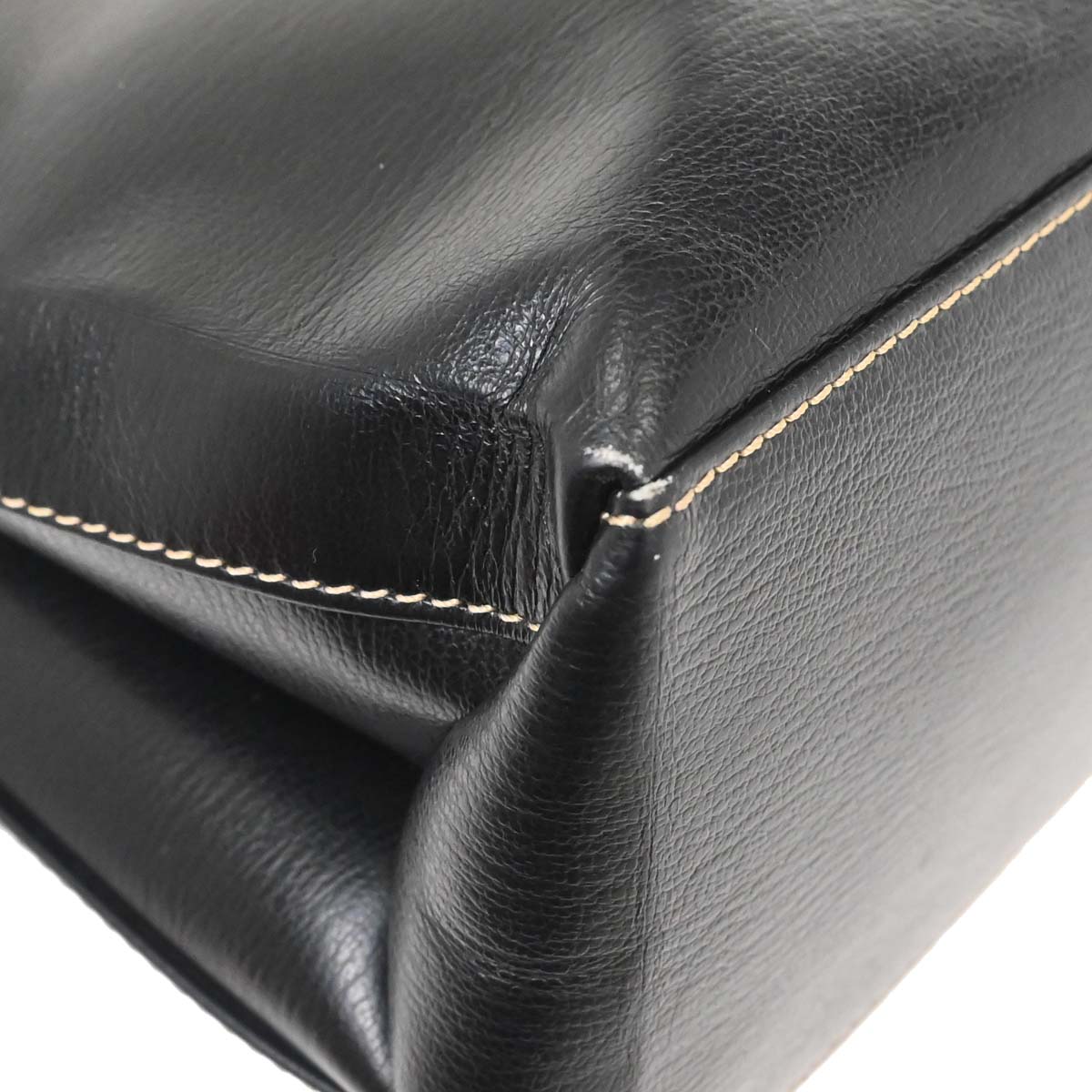 Loewe Black Leather Velasquez 2way Shoulder Handbag