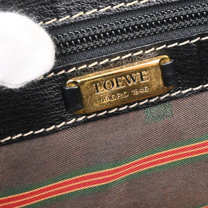 Loewe Black Leather Velasquez 2way Shoulder Handbag