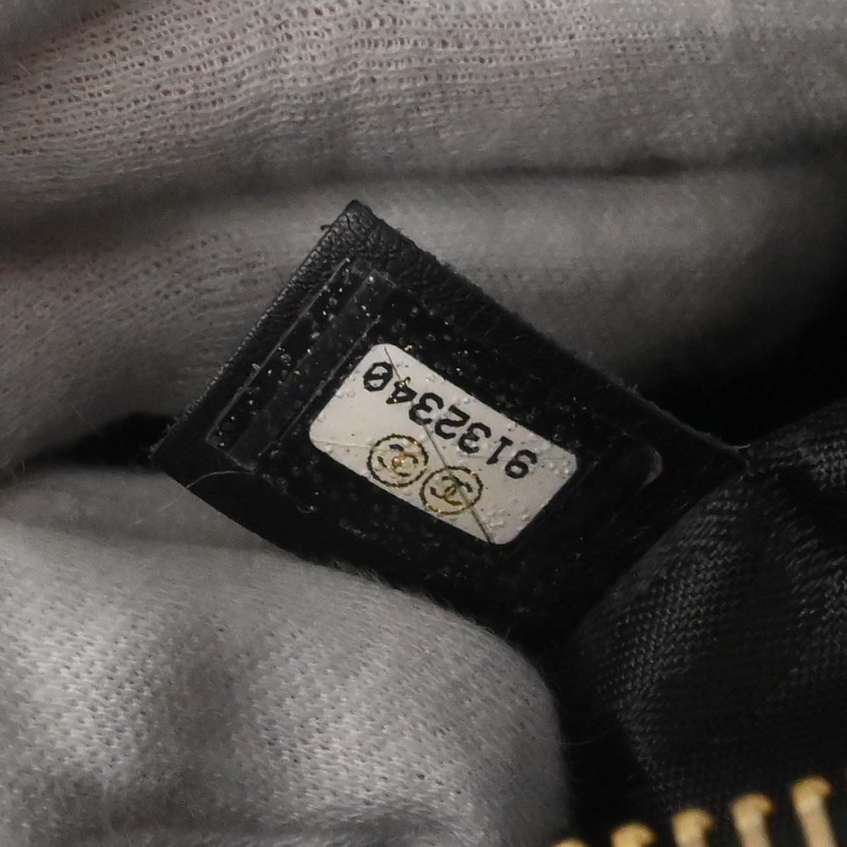 Chanel Black Caviar Skin Handbag