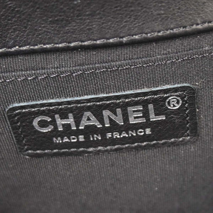 Boy Chanel 2018-2019 Black Lambskin Medium Shoulder Bag