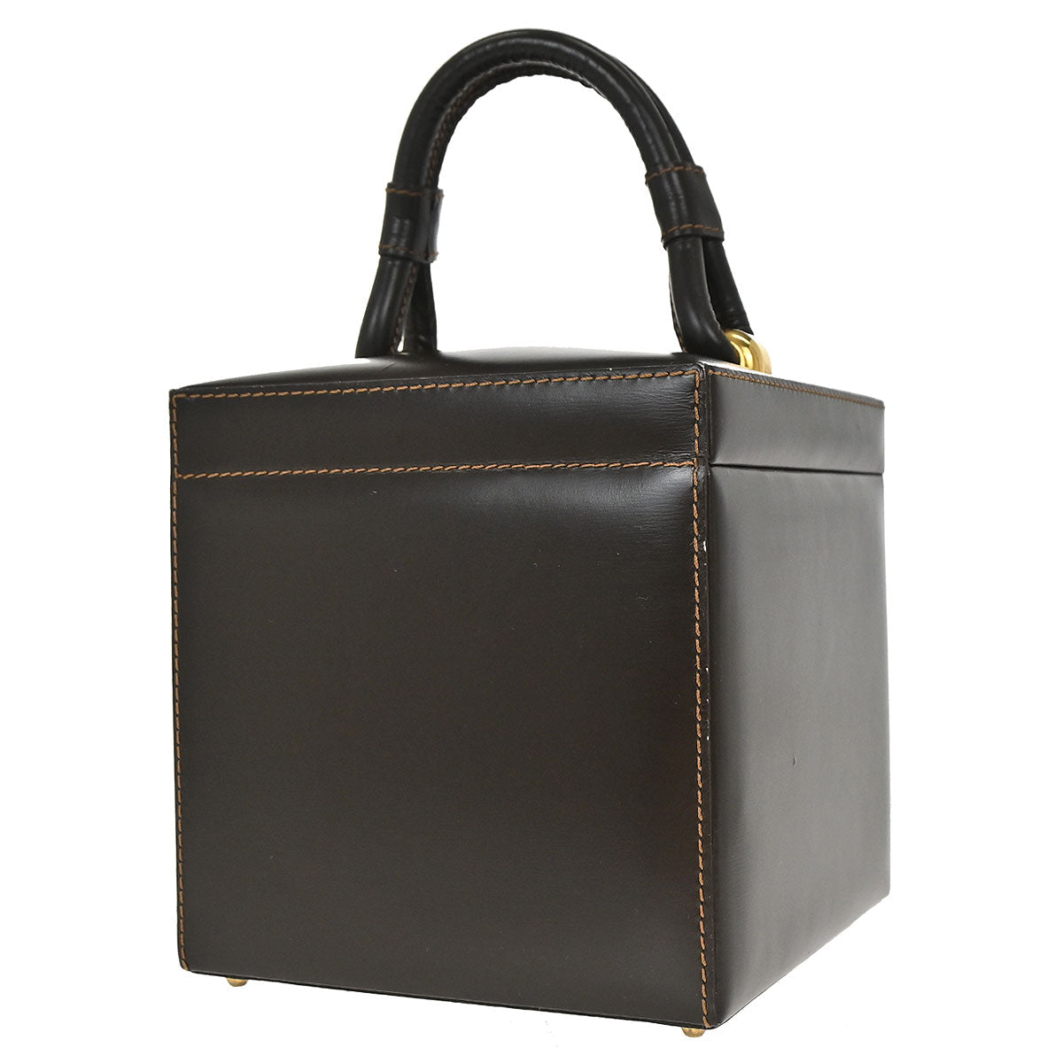 Loewe Brown Leather Vanity Handbag Box