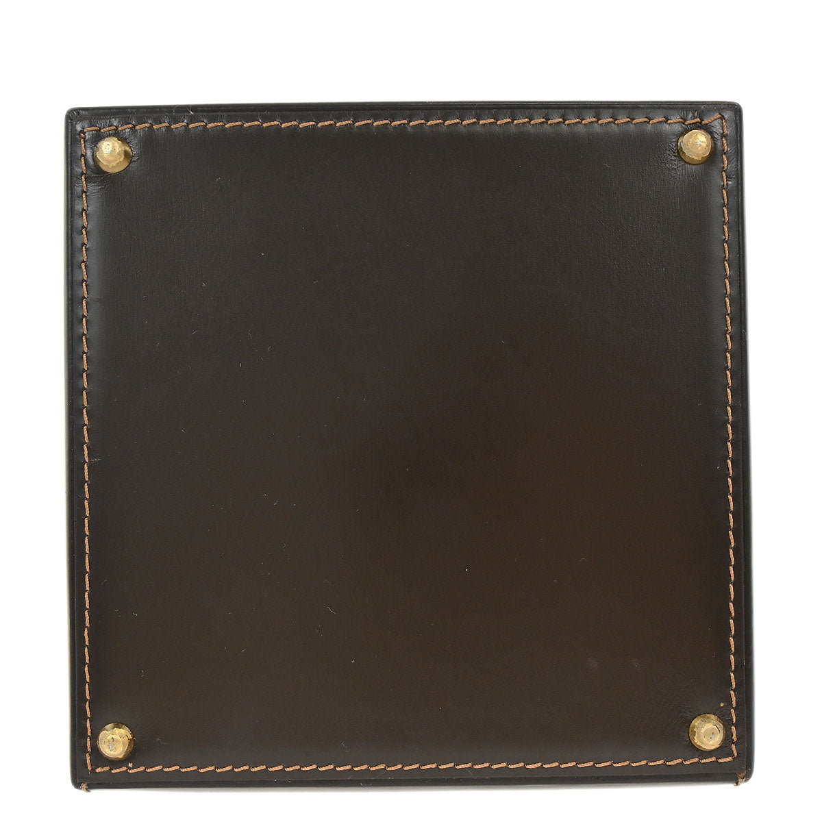 Loewe Brown Leather Vanity Handbag Box