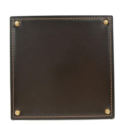 Loewe Brown Leather Vanity Handbag Box