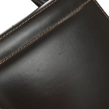 Loewe Brown Leather Vanity Handbag Box