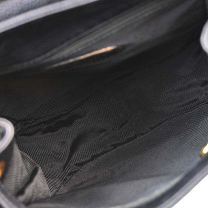 Chanel Black Caviar Skin Triple CC Backpack