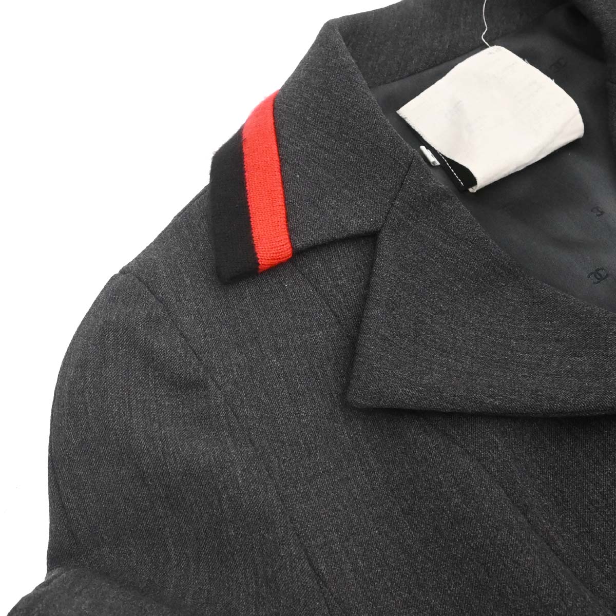 Chanel 1994 Single Breasted Jacket Gray #36