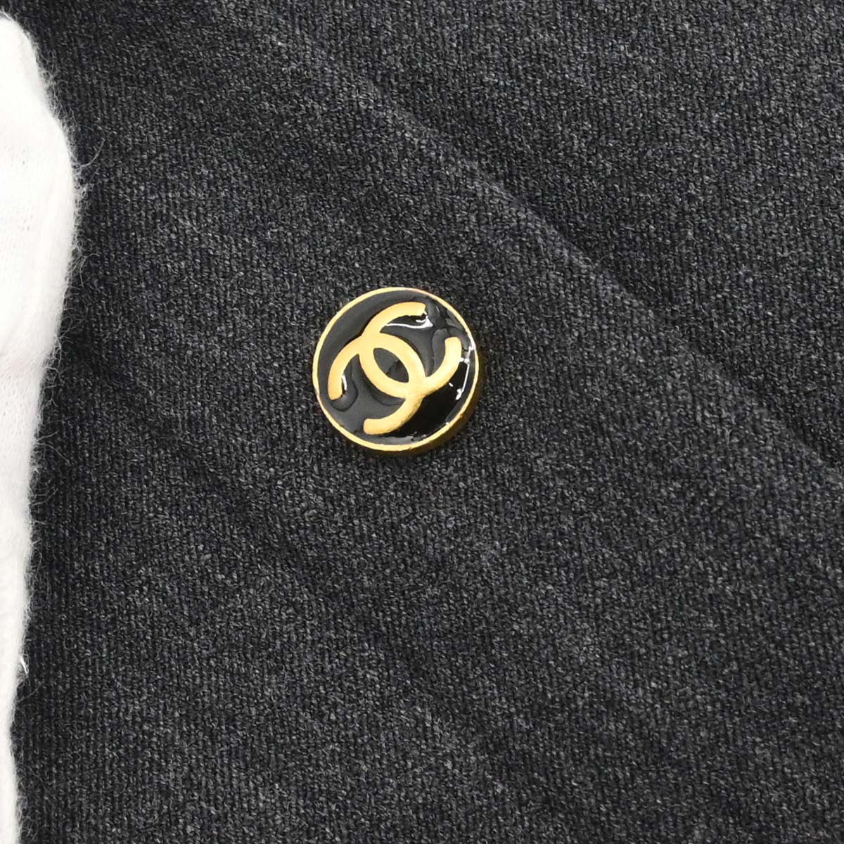 Chanel 1994 Single Breasted Jacket Gray #36