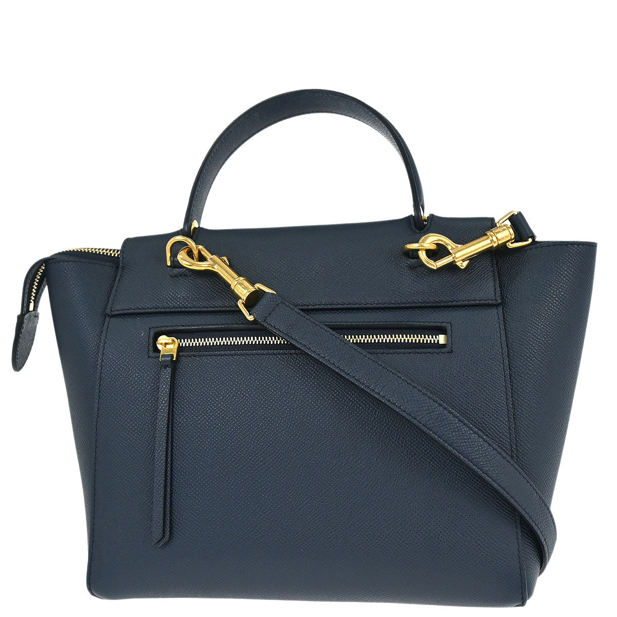 Celine Navy Belt Bag Micro 2way Shoulder Handbag