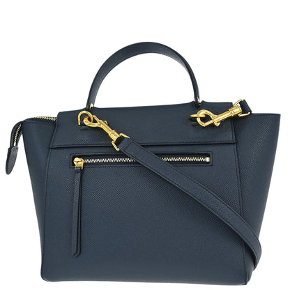 Celine Navy Belt Bag Micro 2way Shoulder Handbag