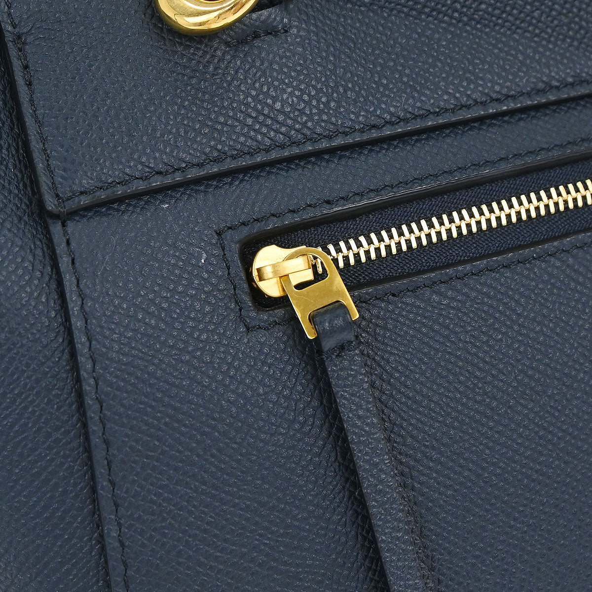 Celine Navy Belt Bag Micro 2way Shoulder Handbag