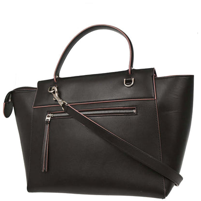 Celine Dark Gray Belt Bag 2way Shoulder Handbag
