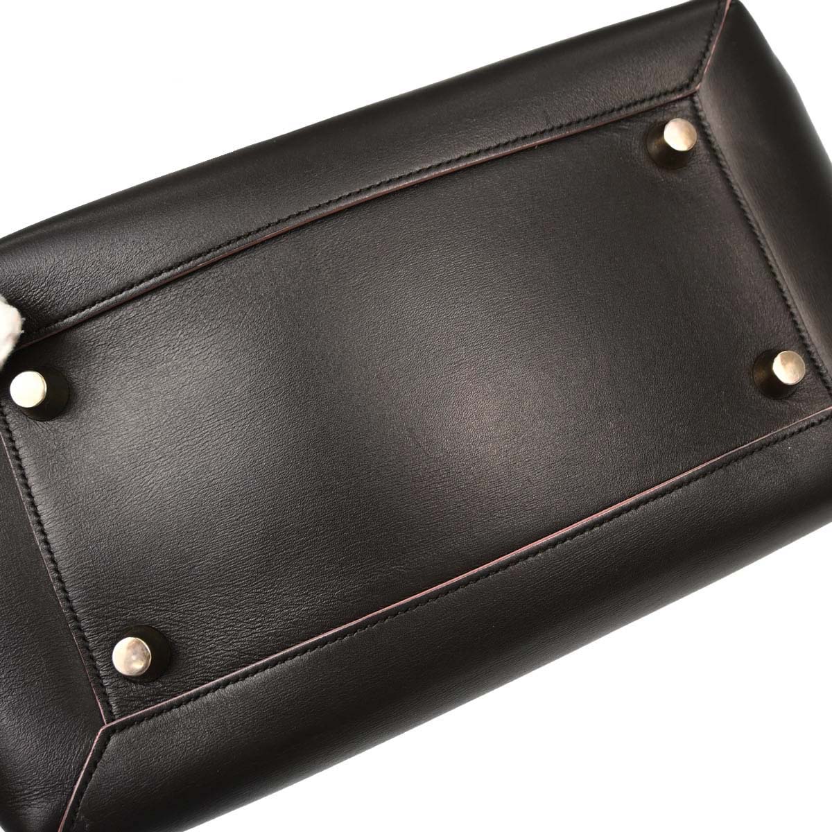 Celine Dark Gray Belt Bag 2way Shoulder Handbag