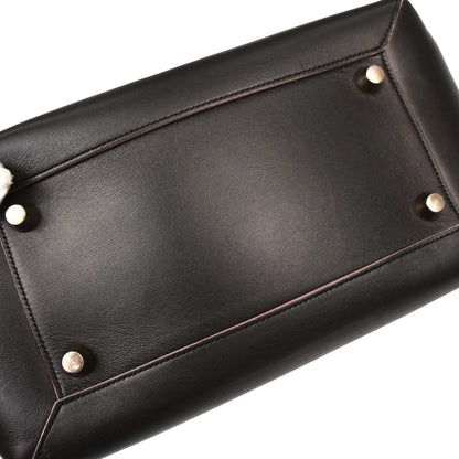 Celine Dark Gray Belt Bag 2way Shoulder Handbag