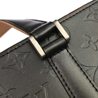 Louis Vuitton Black Monogram Mat Malden Handbag M55132