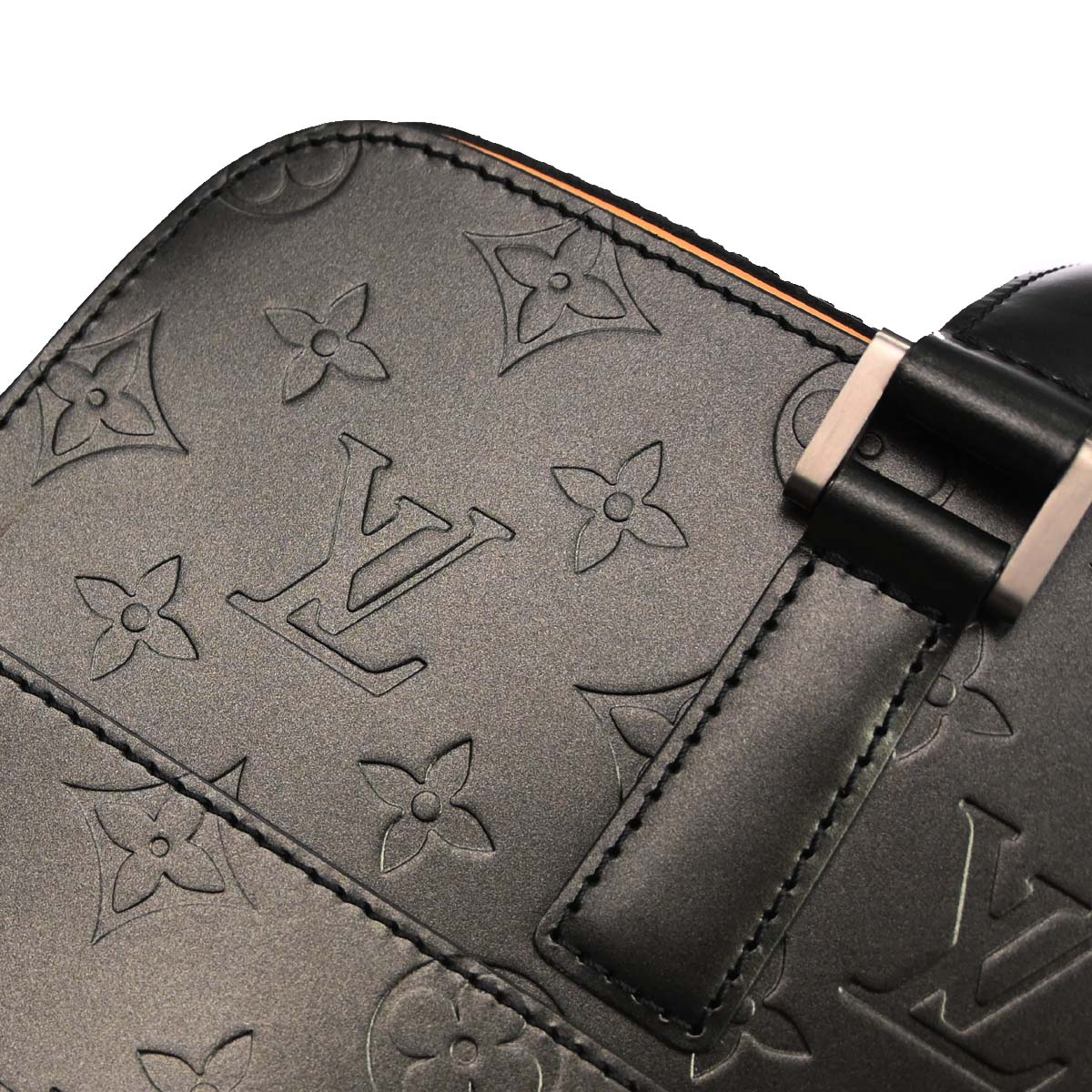 Louis Vuitton Black Monogram Mat Malden Handbag M55132