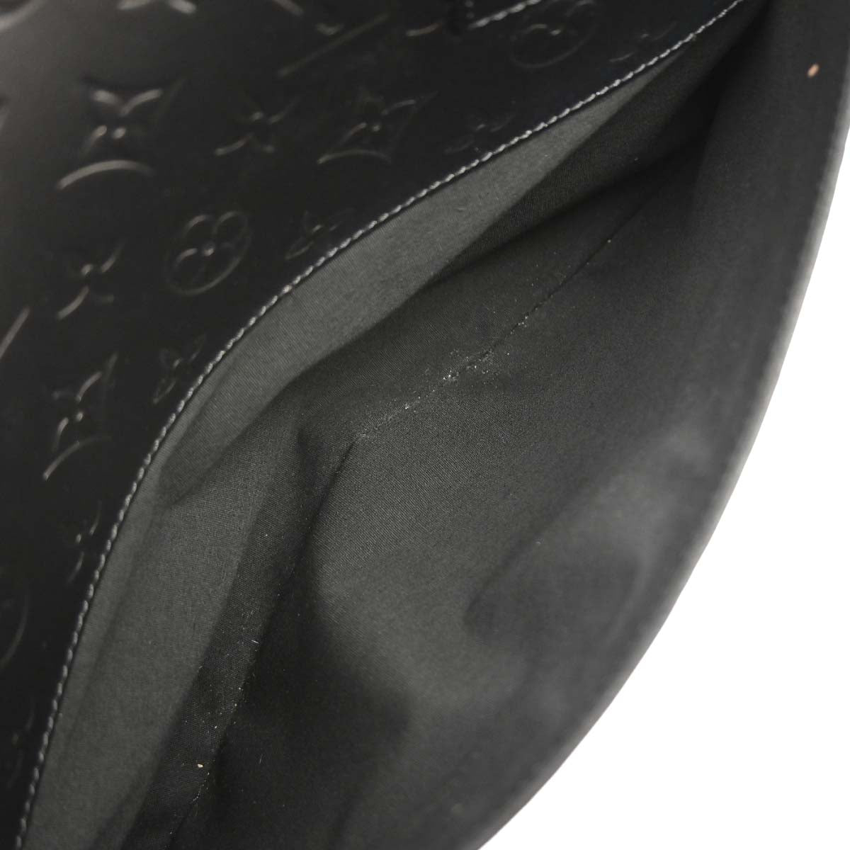 Louis Vuitton Black Monogram Mat Malden Handbag M55132