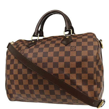 Louis Vuitton 2018 Damier Speedy Bandouliere 30 2way Shoulder Handbag