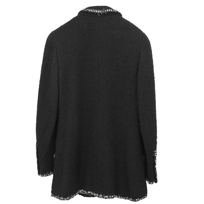 Chanel 1994 Double Breasted Jacket Black #38