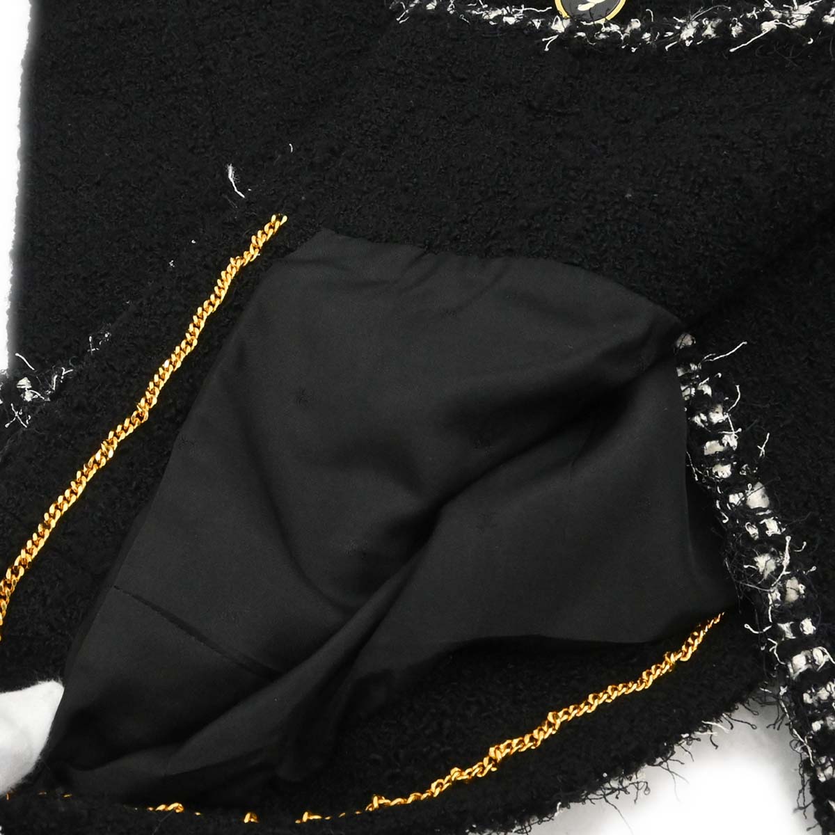 Chanel 1994 Double Breasted Jacket Black #38