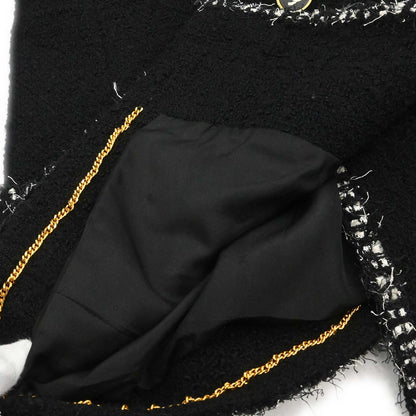 Chanel 1994 Double Breasted Jacket Black #38