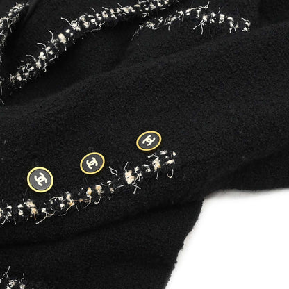 Chanel 1994 Double Breasted Jacket Black #38