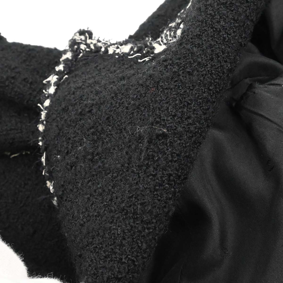Chanel 1994 Double Breasted Jacket Black #38