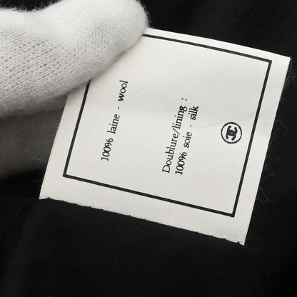 Chanel 1994 Double Breasted Jacket Black #38