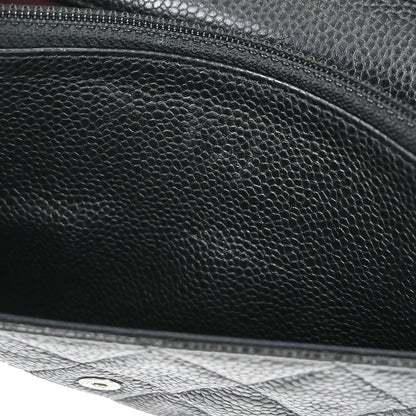 Chanel 2013-2014 Black Caviar WOC Wallet on Chain Bag