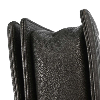 Boy Chanel 2013-2014 Gray Calfskin Small Chain Shoulder Bag