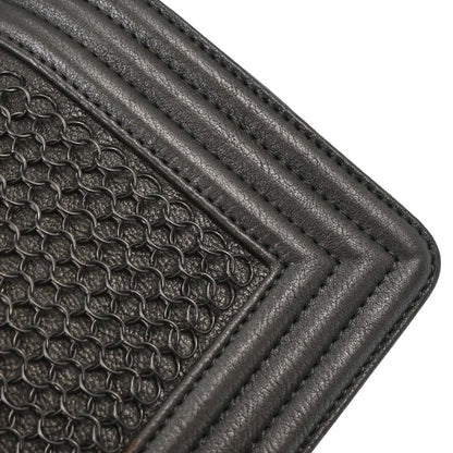 Boy Chanel 2013-2014 Gray Calfskin Small Chain Shoulder Bag