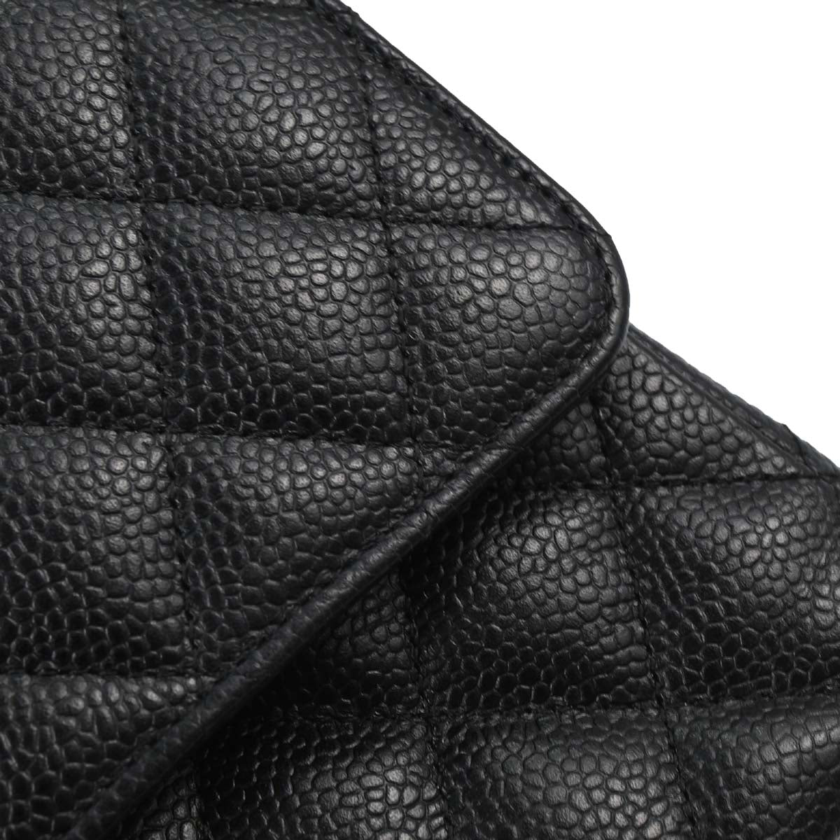 Chanel Black Caviar Medium Classic Double Flap Shoulder Bag