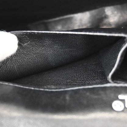 Chanel 2002-2003 Black Tweed East West Shoulder Bag