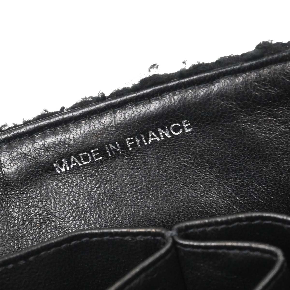 Chanel 2002-2003 Black Tweed East West Shoulder Bag