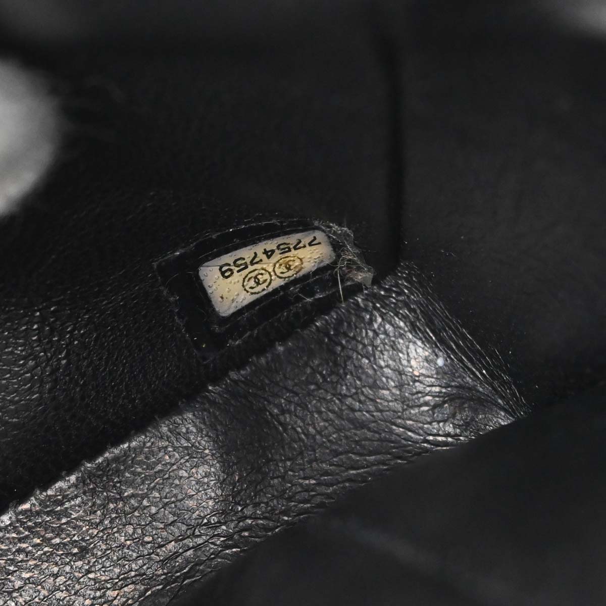 Chanel 2002-2003 Black Tweed East West Shoulder Bag