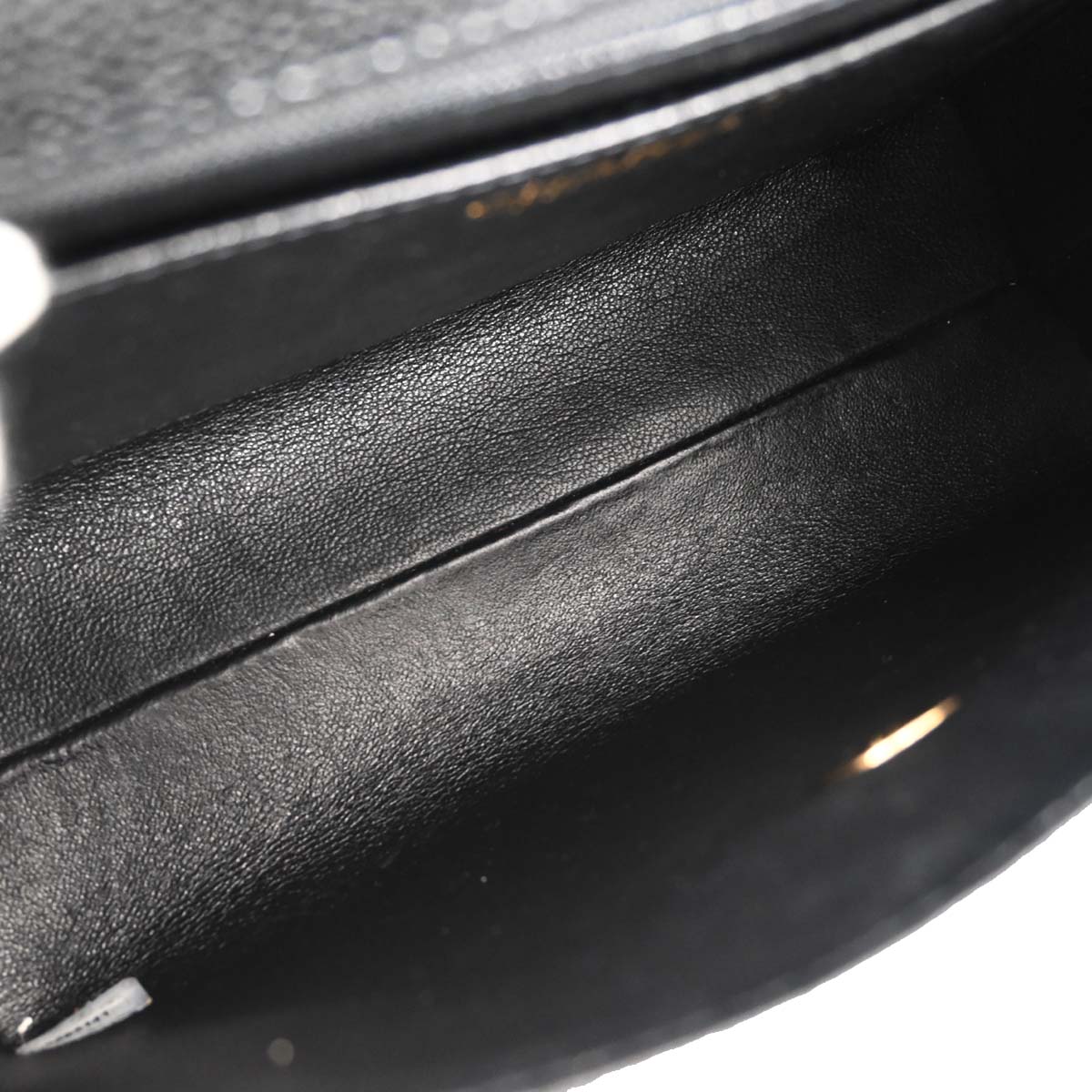 Chanel 1997-1999 Black Caviar Skin Kelly Handbag